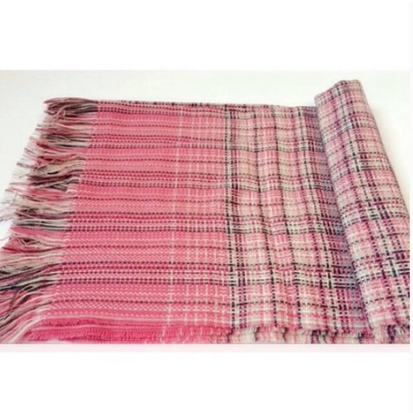 Botique Accessories - SALE Pretty Pink Woven Scarf