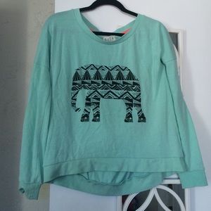 Billabong elephant sweatshirt