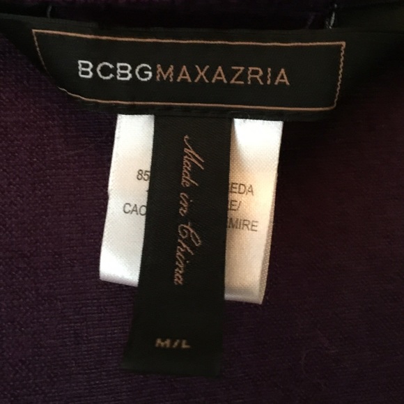 ❄️❄️Eggplant BCBG Wrap - Picture 3 of 3
