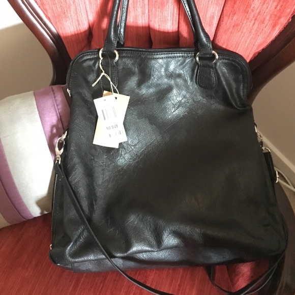 NWT. Style & Co faux leather satchel - Picture 2 of 4