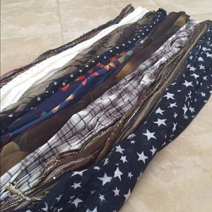 BUNDLE - 9 Scarves Warm / Casual styles