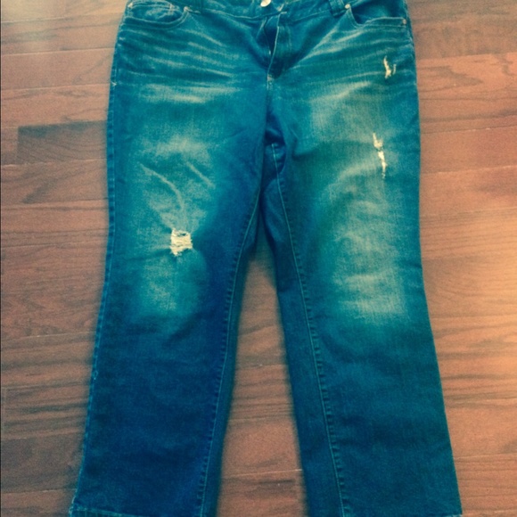 Brand new with tags distressed jeans