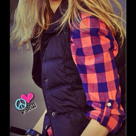 GAP Jackets & Blazers - SOLD 💜☮ Purple GAP Puffer Vest 💜☮