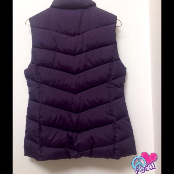SOLD 💜☮ Purple GAP Puffer Vest 💜☮ - Picture 3 of 4