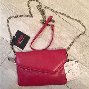 Pink Hobo Convertible cross body/clutch