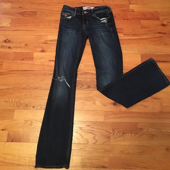 Distressed Hollister jeans