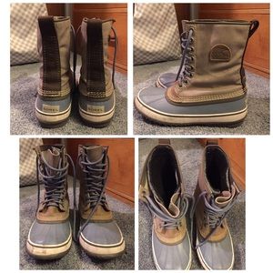 Sorel waterproof boots with lining