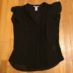Cute black blouse