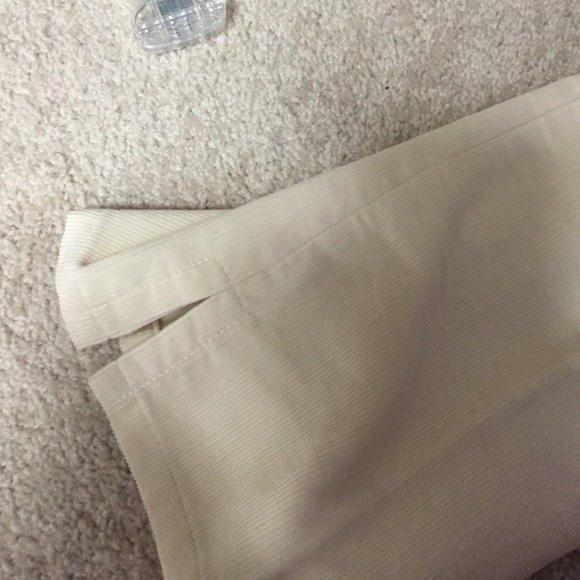 BCBG leather and corduroy Capri pants - Picture 4 of 4