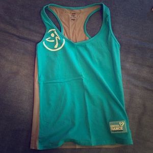 Like New! Zumba United We Dance tank EUC