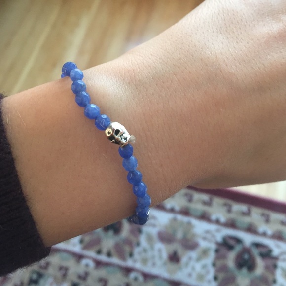 Purple Skull Bracelet