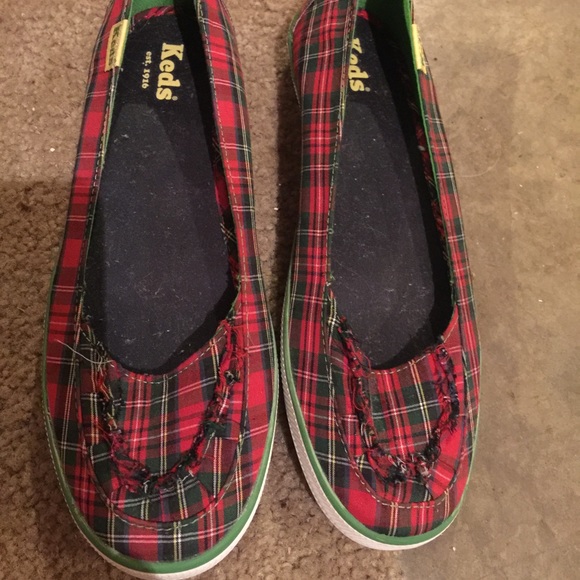 Ked flannel shoes