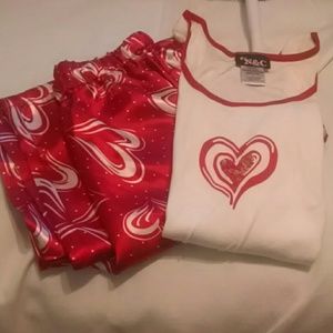 Silky bottom pajamas