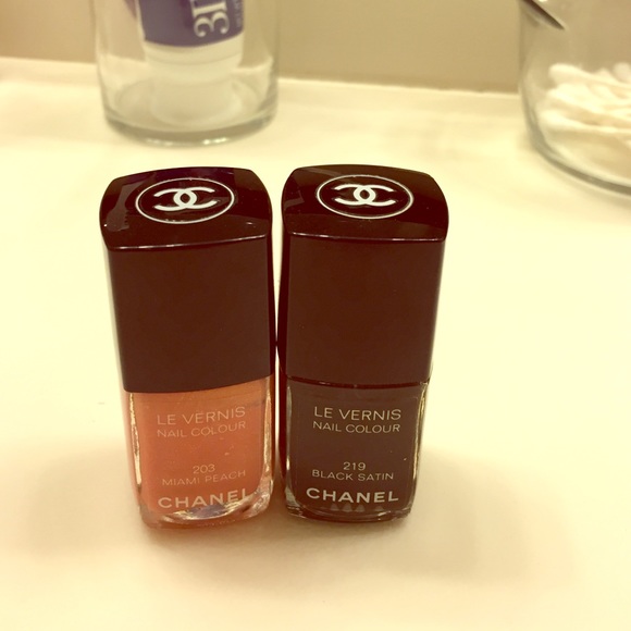 Two Chanel Nail Polishes
