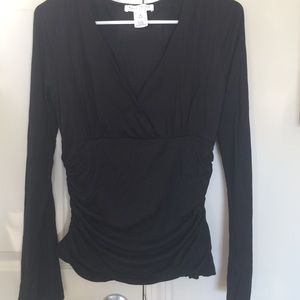 White House black market sexy deep v