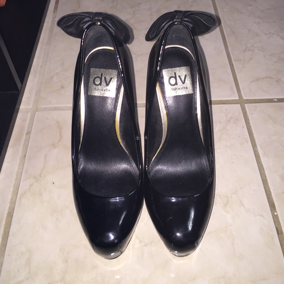 Black heels