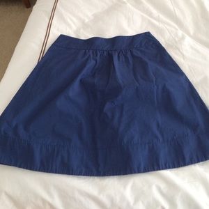 Jcrew Navy Women's Skirt size 4