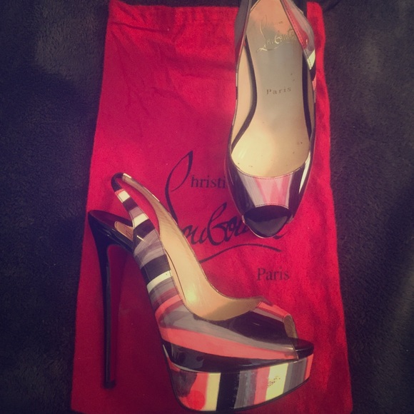 Christian Louboutin Shoes - Hand painted