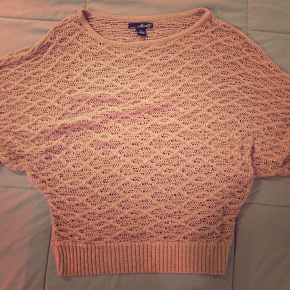 Light cocoa colored batwing sweater