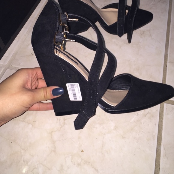 Black heels