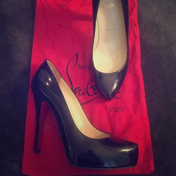 100% authentic Patent leather Christians