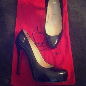 100% authentic Patent leather Christians