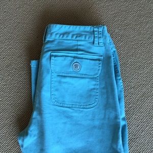 Cotton back pocket flap pants