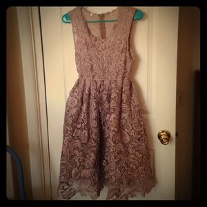 FLASH SALE Floral Semi-Formal Dress