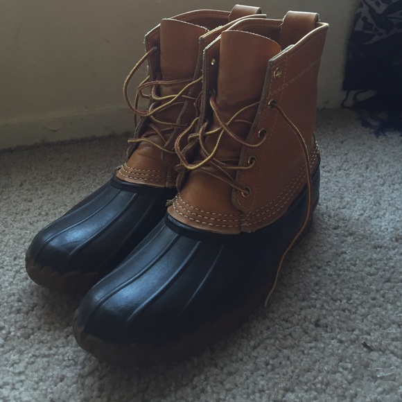 L.L. Bean duck boots