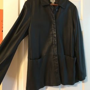 brooks brothers 346 leather jacket