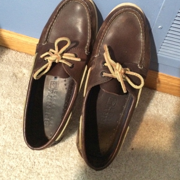 Sperry Shoes - Dark Brown Sperry Top-Sider Boat Shoes