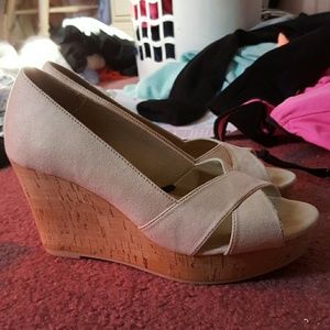 Open toe Wedges. Offers accepted.