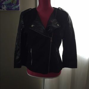 💰SALE💰 Black Rivet black motorcycle jacket