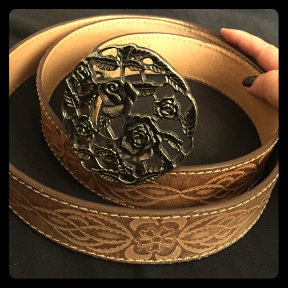 Western Rose Plus Size Belt