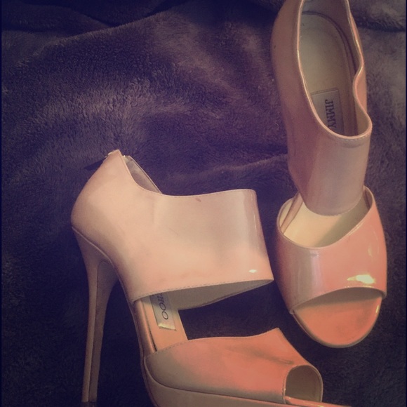 100% authentic paten leather Jimmy choo