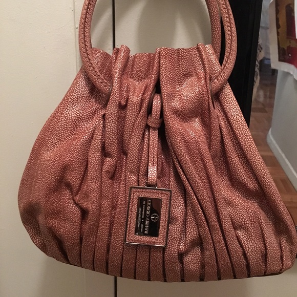 Giorgio Armani Python leather bag