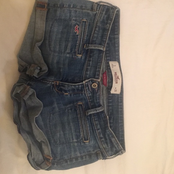 Hollister jean shorts