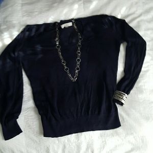 Navy blue light-weight sweater