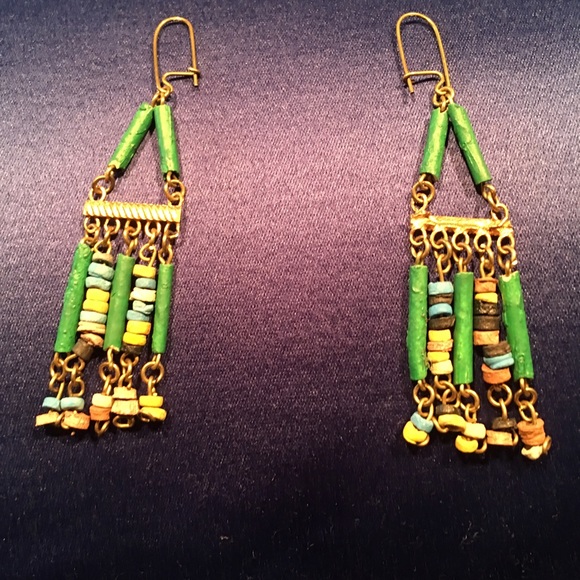 Authentic Egyptian fashion earrings