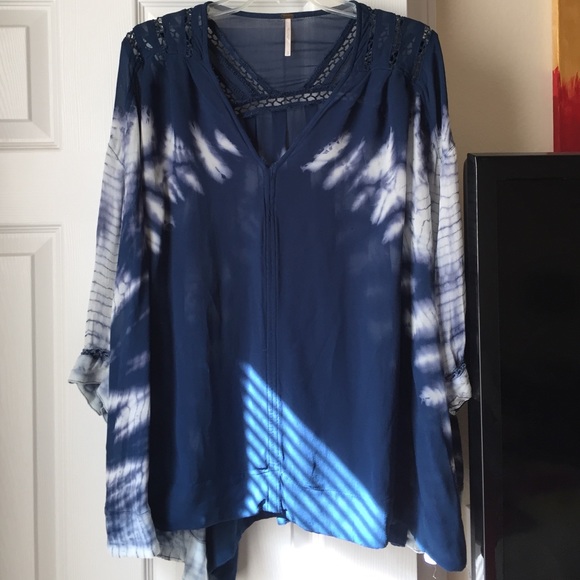 Free People Tie Dye Top!