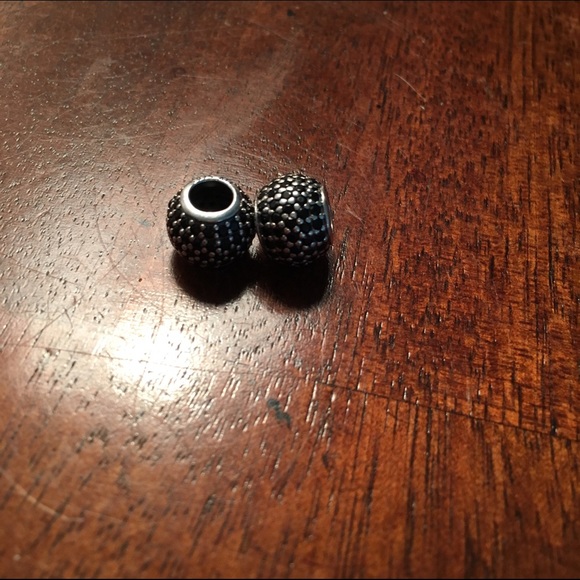 Pandora Black Pave Charm