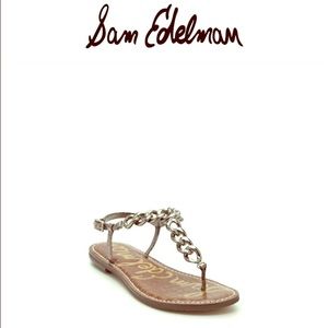 Sam Edelman Pewter Grella Sandals