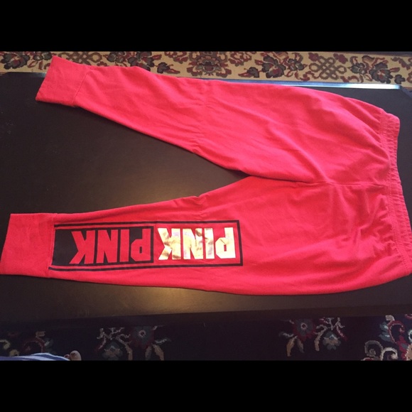 VS red joggers