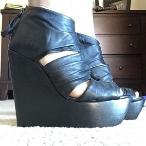 Topshop platform wedges