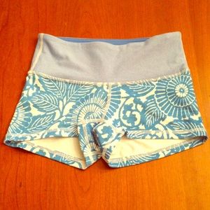 Lululemon Floral Boogie Shorts