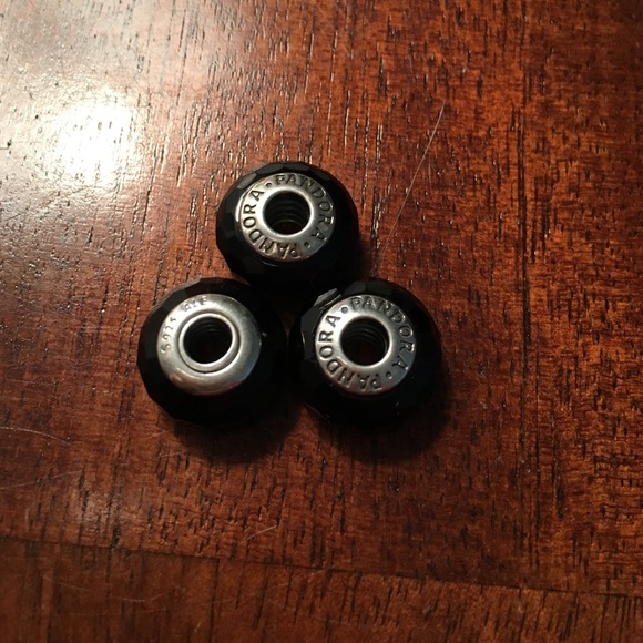 Fascinating Black Murano Pandora Charm