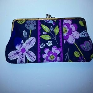 Vera Bradley clutch wallet