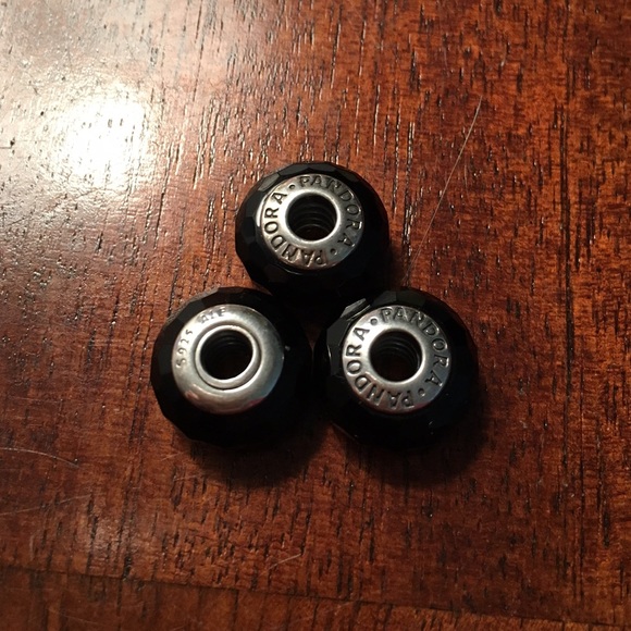 Fascinating Black Murano Pandora Charm