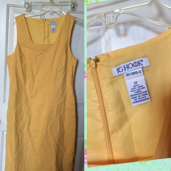 Yellow dress with jacket