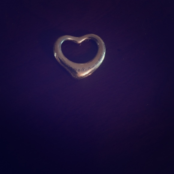 Authentic tiffany and co heart